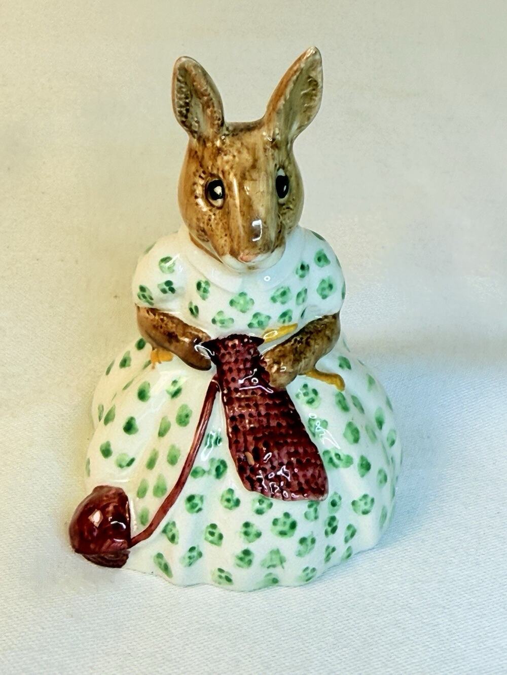 Royal Doulton Bunnykins Busy Needles DB10 Golden Jubilee 1984